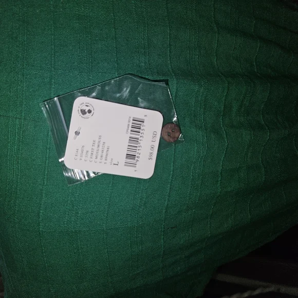 Free People Green New In Town Dress - Picture 5 of 11